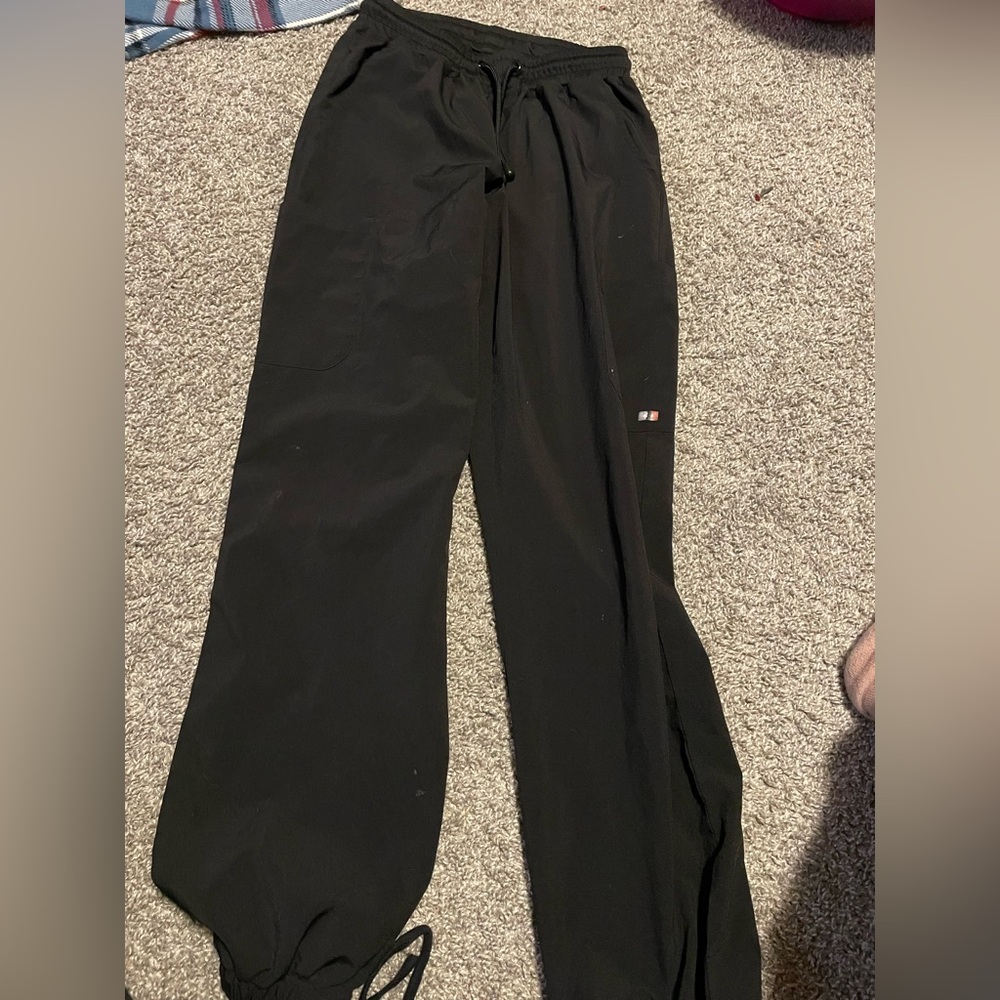 black track pants